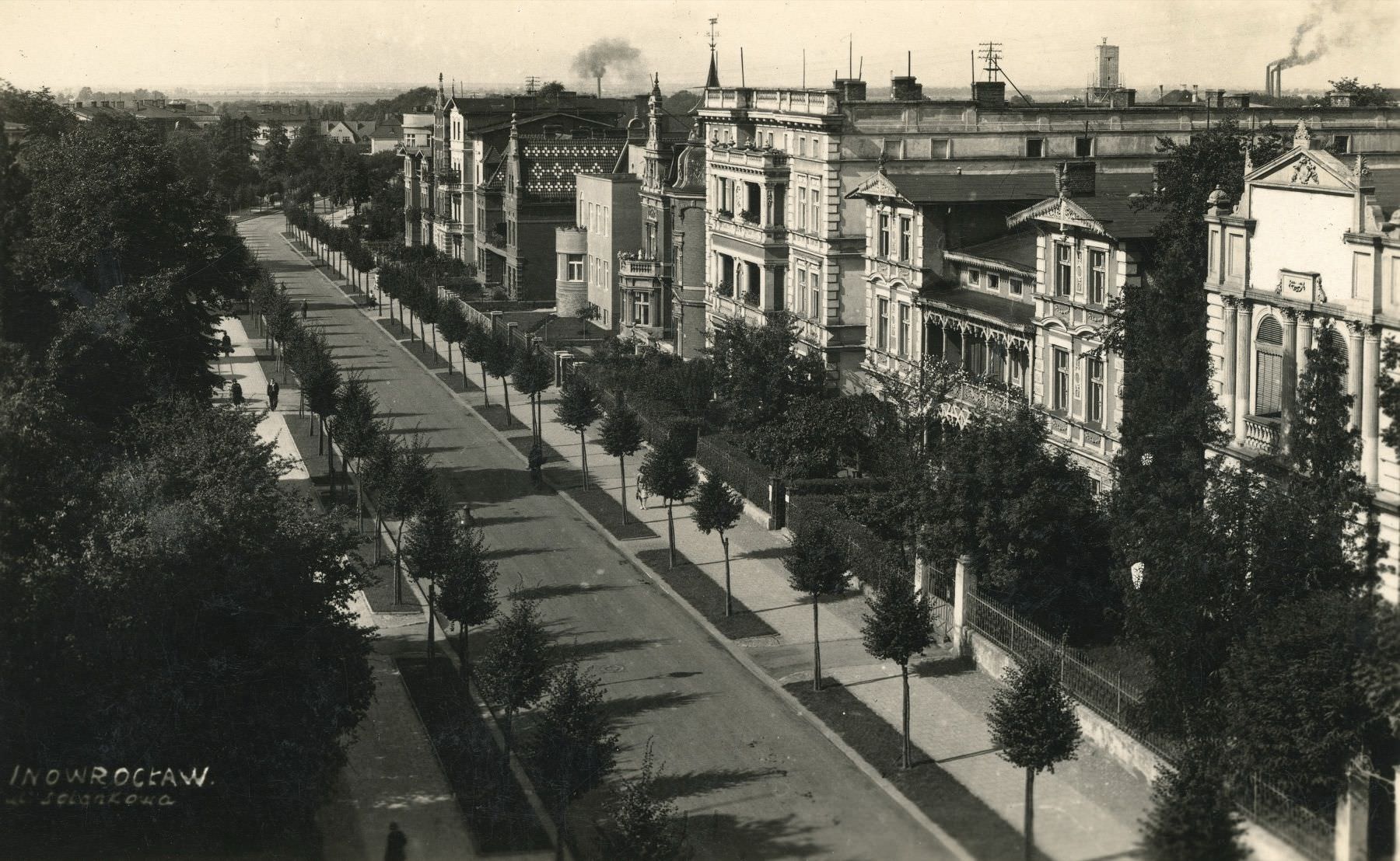 Pierzeja Solankowej, fotografia archiwalna